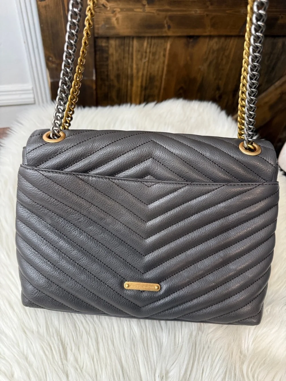 REBECCA MINKOFF Edie Flap Shoulder Bag - Picture 4 of 12